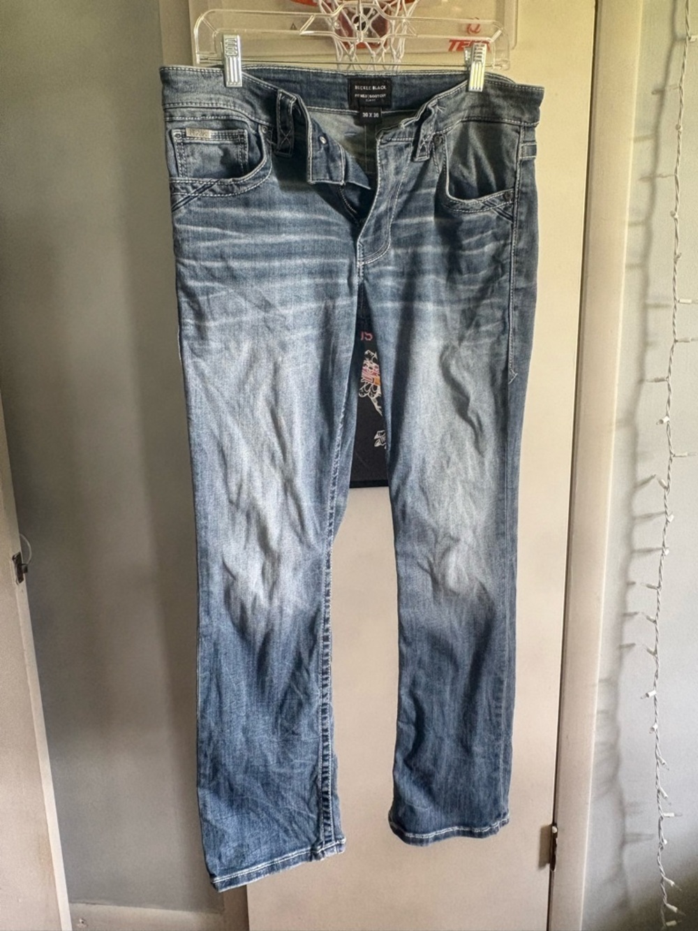 Buckle Black Men’s Light Blue Slim Jeans